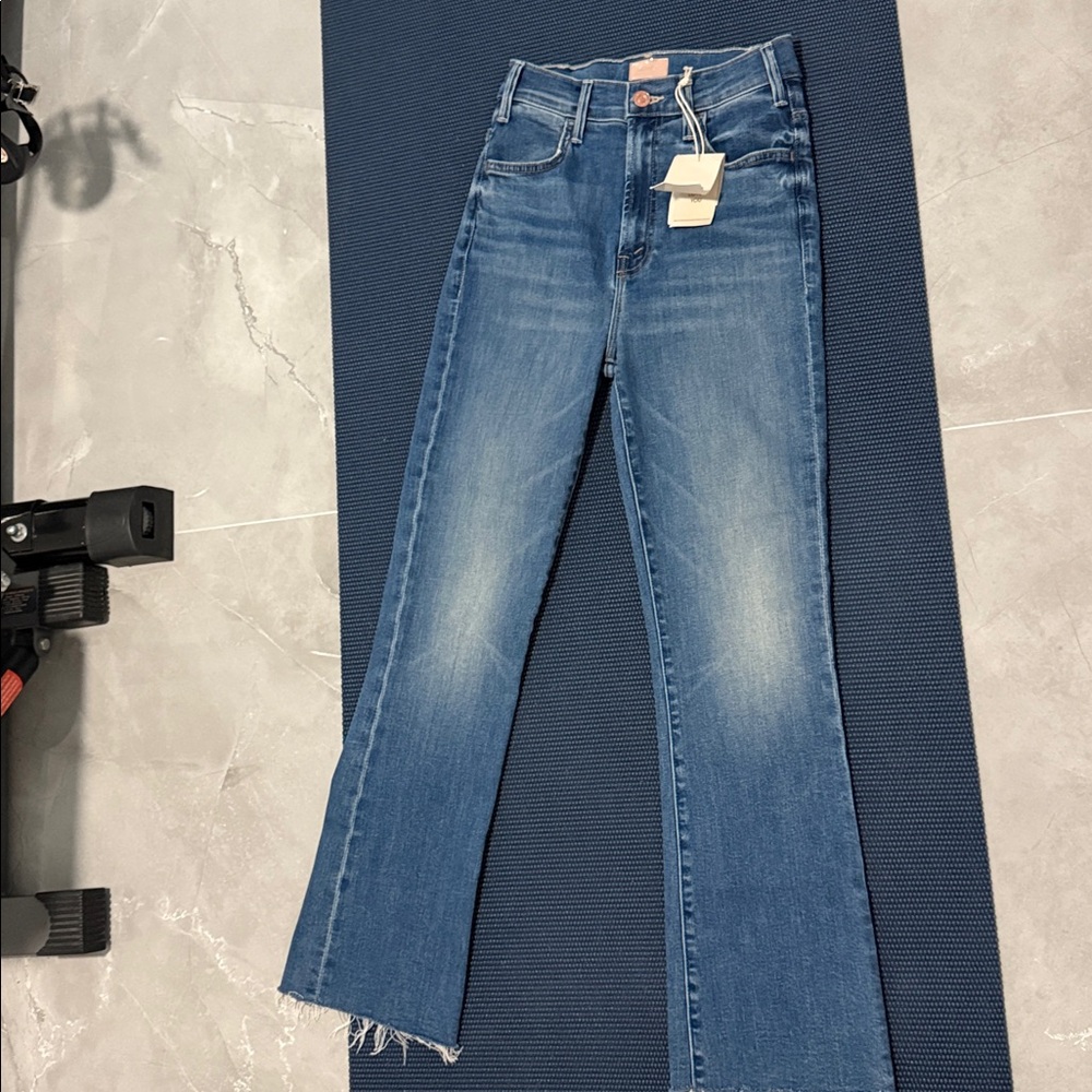 MOTHER Classic Blue Denim Jeans